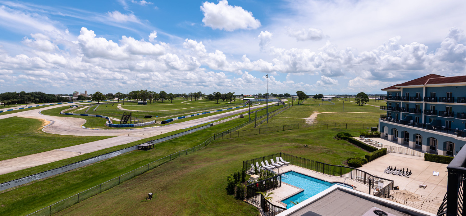View from Classic Double bed guest room with balcony